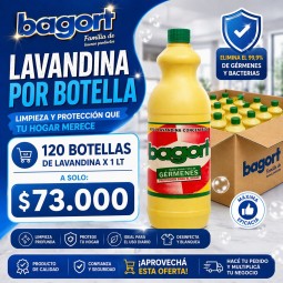 Promo Lavandina 1lt 120...