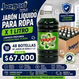 Promo Jabón de Ropa 1lt 48...