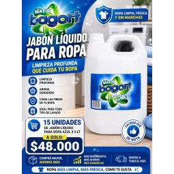 Promo Jabón de Ropa Azul...